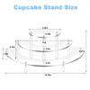 2 Pack Acrylic Risers Display Stand