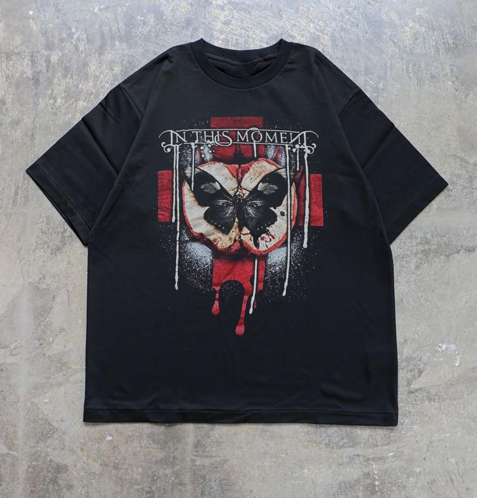 Rare In This Moment Butterfly Apple T-shirt Size S to 5XL NE171 Unisex T-Shirt S