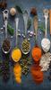 GLASS PLATE BOARD PANEL TABLETOP 30x52 SPICES