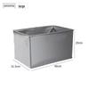 Zhi Shi Outdoor Portable Folding Storage Box with Wooden Lid