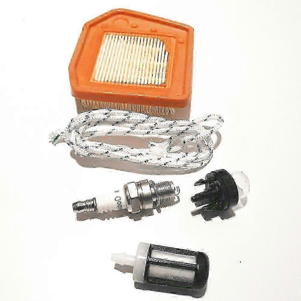 STIHL FS240 FS310 FS360 FS410 FS460 Strimmer Spark Plug and Air Filter Kit - 2020 New Release 25-26
