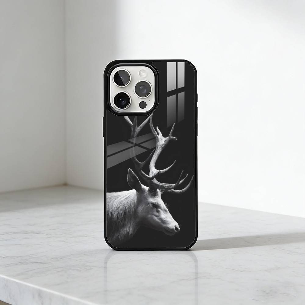 Lucky DEER Bless You Printing Phone Case For iPhone17,16,15,14,13 Plus,Pro Max Magnetic For Magsafe Wireless Charging