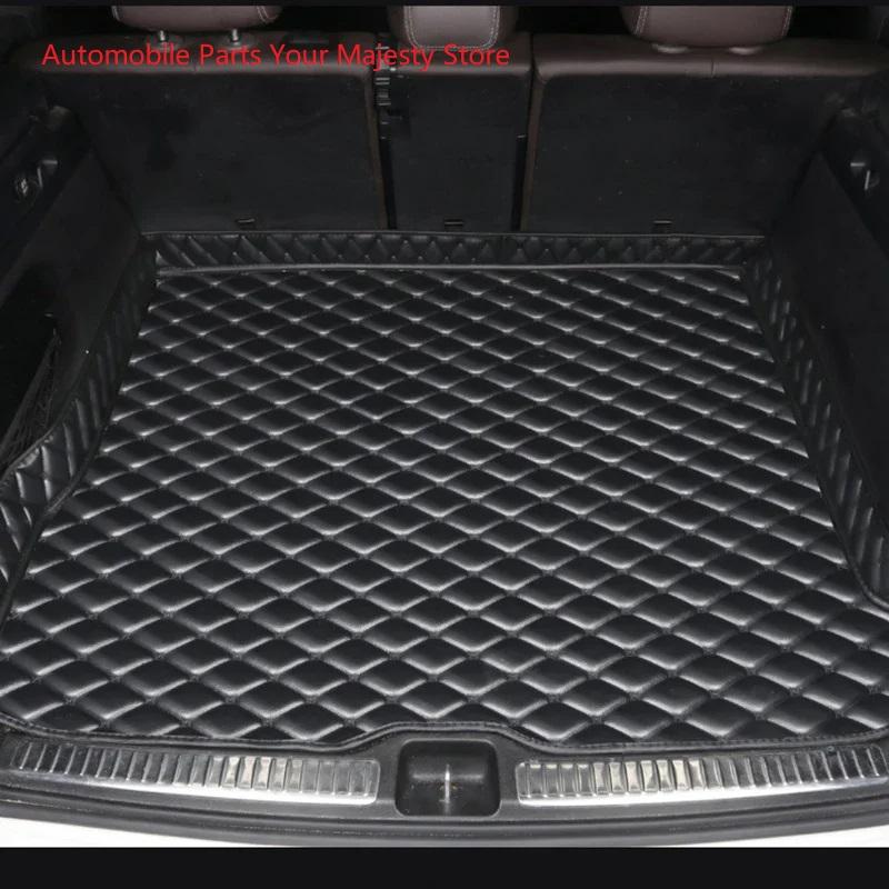 Car Trunk Mats For  Toyota Harrier XU60 2013 2014 2015 2016 2017 2018 2019 2020 Covers Cargo Liner Carpet Interior Accessories