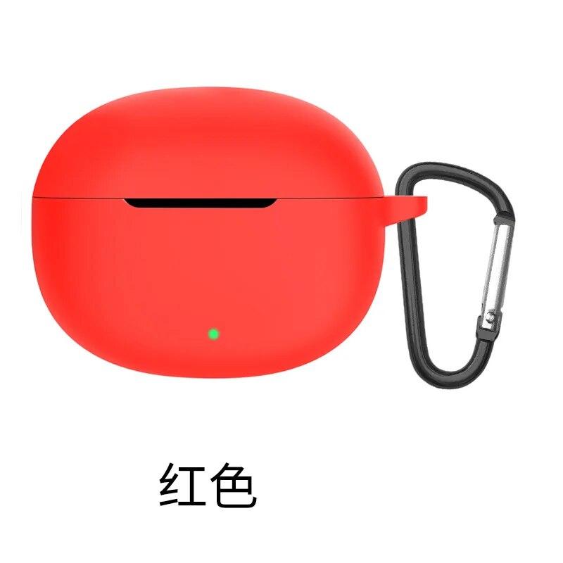 For OPPO Realme Buds Air 5 Earphone Protective Case Silicone Case Cute Cover, Siamese Silicone Pure Color Cover for Realme Buds