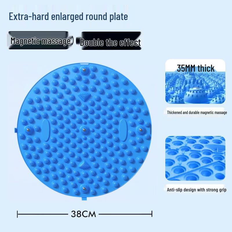 WEZHO Round Acupressure Reflexology Foot Mat