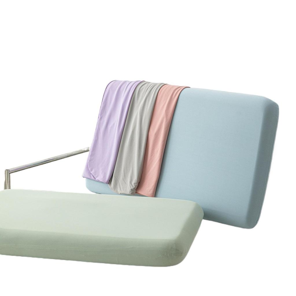Free Shipping Ice Silk Pillowcases: Set of Two Cooling, High Elasticity, Summer Memory Foam Covers