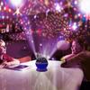 Baby-Nachtlicht mit Musik-Sternprojektor, romantische rotierende Tischlampe für Kinder, mehrere Farben