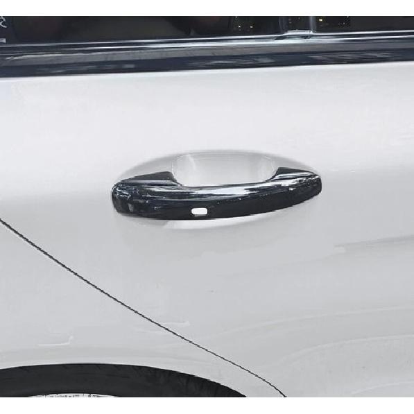 4x Keyless Door Handle Cover Protector For Mercedes-Benz C E GLC EQC Accessories