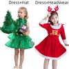 Girls Christmas Costume For Cosplay Cute And Lovely Princess Style European And American Fashion