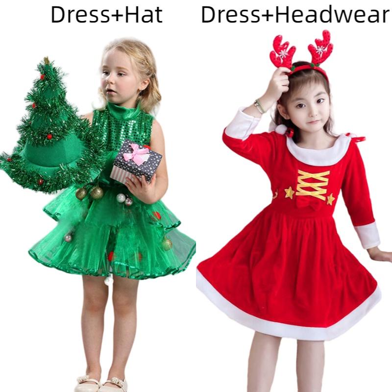 Girls Christmas Costume For Cosplay Cute And Lovely Princess Style European And American Fashion