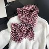 Luxury Plaid Cotton Linen Women'S Scarf Autumn Warm Neckerchief Pashmina Foulard Female Soft Bufanda Muffler Scarves