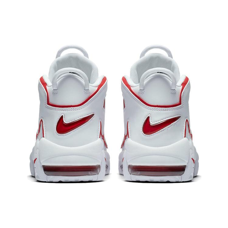 New Nike Air More Uptempo White Varsity Red Outline 921948-102