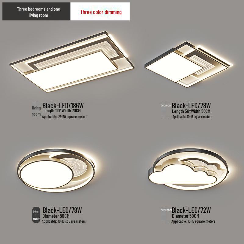 Exquisite Living Room & Bedroom Lamp Set: Elegant Ceiling & Hall Lamps for a Complete Home Package