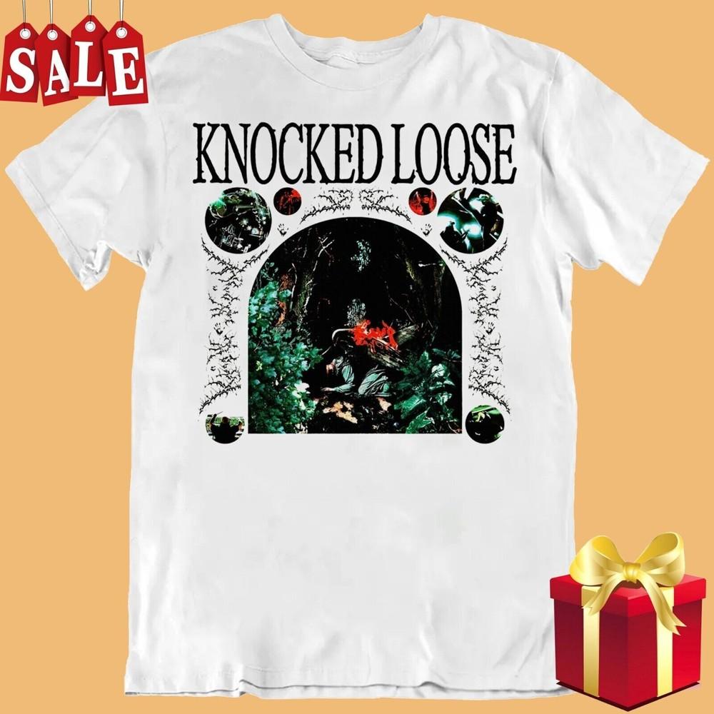 New Rare Knocked Loose Band Shirt Short Sleeve Men S-5XL Shirt Unisex T-Shirt M
