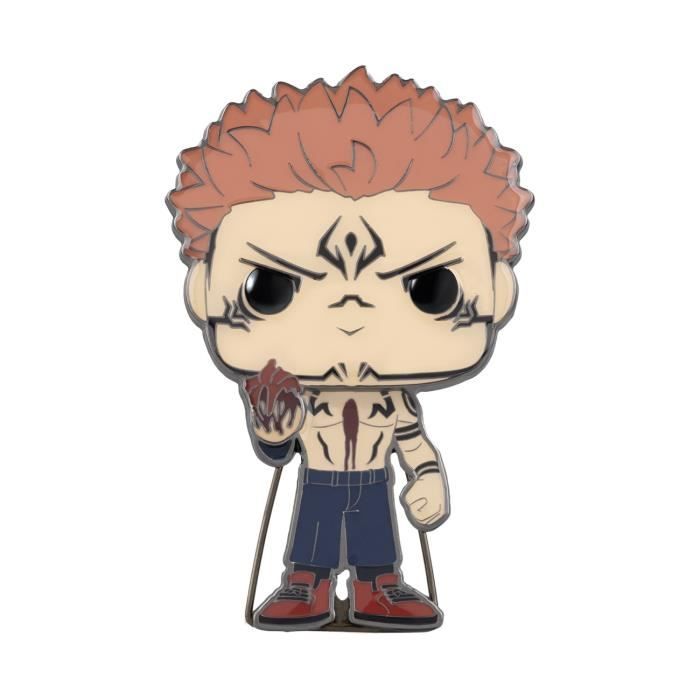 Broche émaillée - FUNKO - Sukuna (Jujutsu Kaisen) - Édition limitée - Métal et émail - Figurine personnage