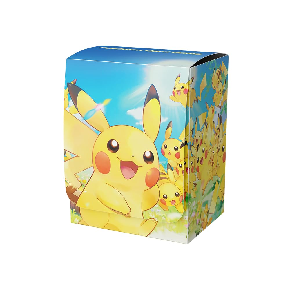 Pokemon Card Game Deck Case Pikachu Gathering