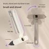 1Pc Multi angle rotating toilet brush set, independent plastic handle, V-shaped bristles, deep seam cleaning