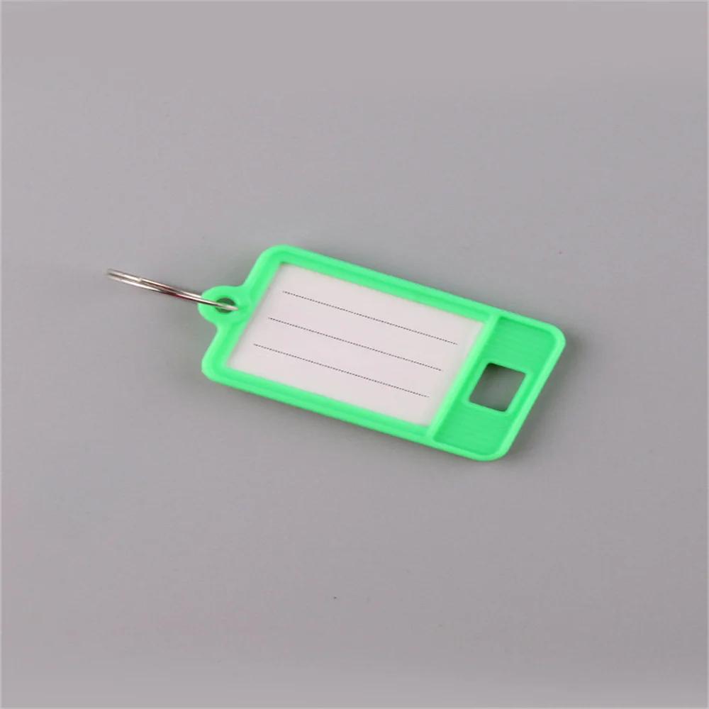 5 Pcs Key Tag Luggage Name Tags Labels Suitcase Plastic Key Tags With Id Tags Key Labels Garment Tags Key Ring Tags Hard