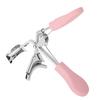 Professionelles Edelstahl Wimpern Silikon Pad Wimpern Styling Werkzeug Schwarz