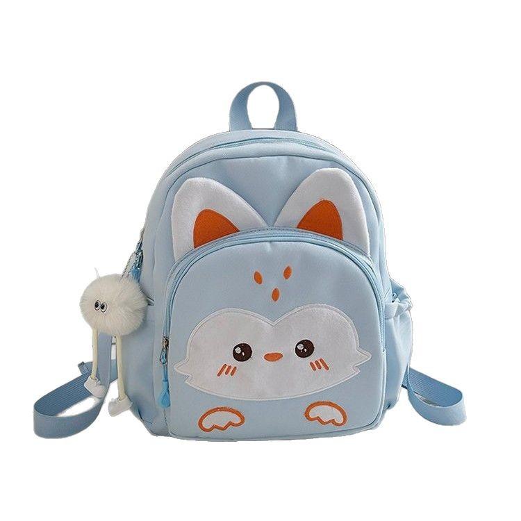 Schoolbag Japanese Ins Wind Soft Girl Cute Girl Backpack Little Fox College Student Lightweight Mommy Bag Backpack Small Schoolbag