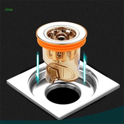 Toilet Shower Floor Drain Backflow Preventer Sewer Core for-Kitchen Bathroom Anti Odor Floor Strainer-Filter Sewer Core-Home