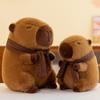Capybara Plush Toy Scarf & Cushion - Kids Gift Claw Machine Prize