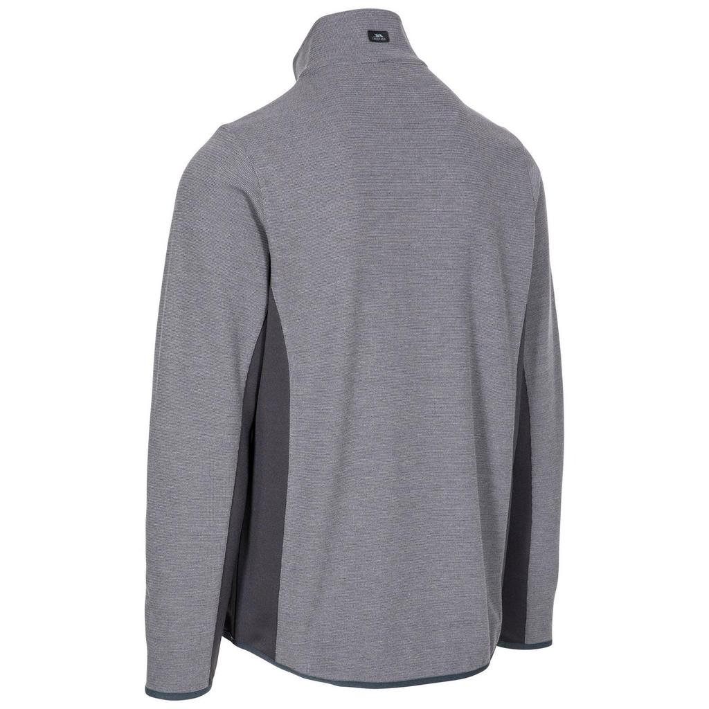 TRESPASS Mens Wotterham Mock Neck Long-Sleeved Top