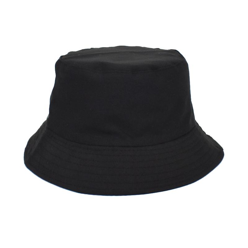 Unisex Pure Cotton Fisherman Hat Double-Sided Hot Sale Wide Brim Bucket Hat for Fishing Skiing Parties Casual Daily/Cycling