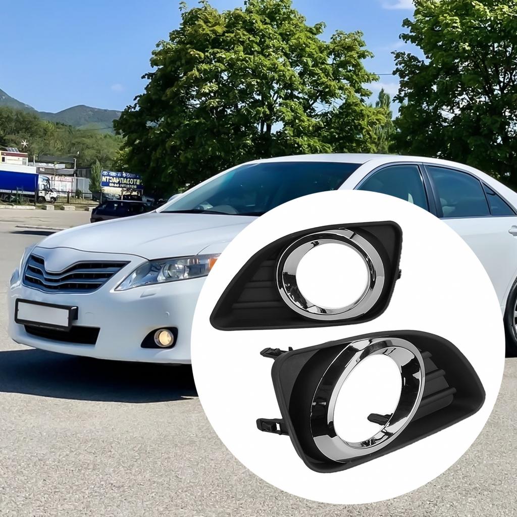 Accessories Fog Light Cover Set Driver Side Easy Installation
