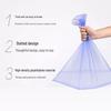 Miaojie Tear-Off Flat Garbage Bags – Puncture-Resistant, Thick, Large Size for Home or Dorm Use.