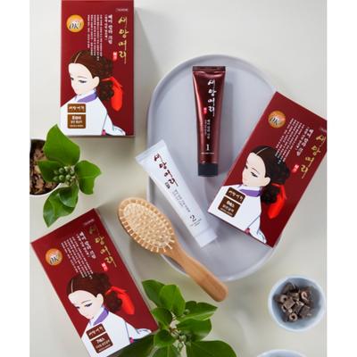 Saeangmeori Hair Color Cream Grey Hair Dye 6 Colors