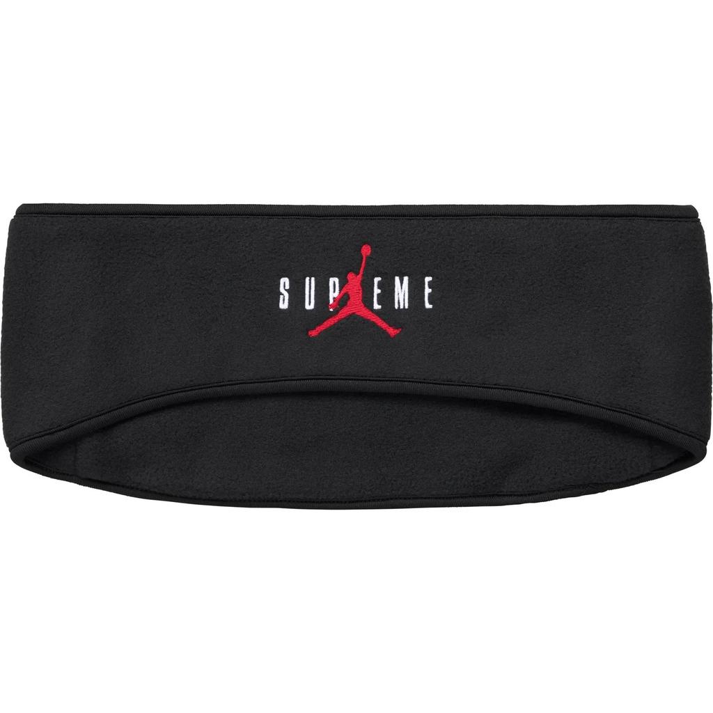 Supreme Jordan Stirnband Schwarz