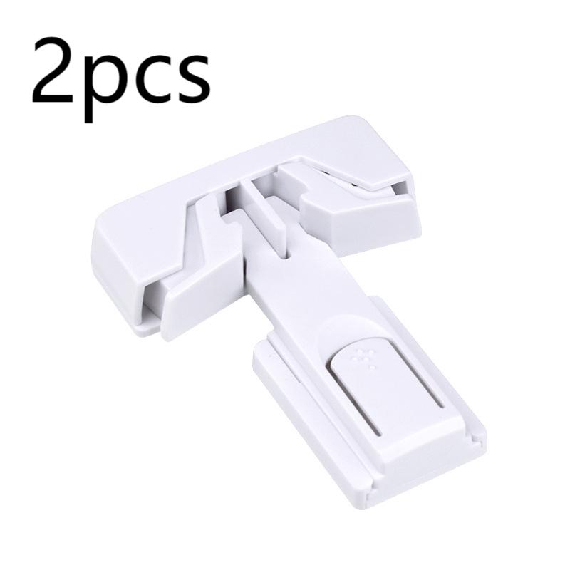 Child Safety Cabinet Locks - No Drill Refrigerator/Freezer/Cupboard Lock | Baby Proofing Furniture Lock for Home Safety