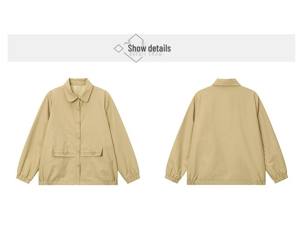 Women's Spring/Autumn Casual Short Jacket 2024 - Korean Style for Middle-Aged Moms