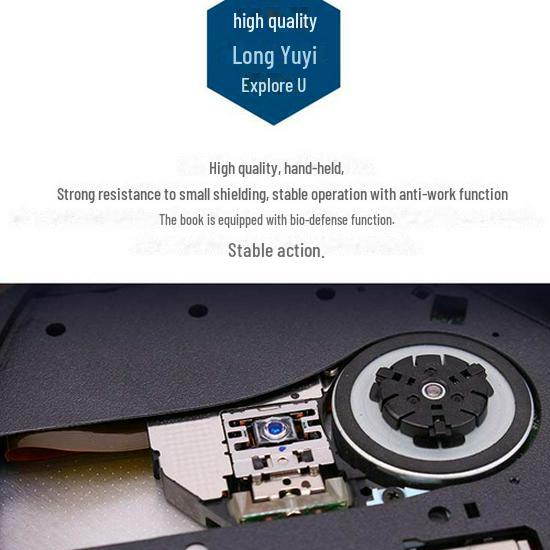 All-in-One USB External CD/DVD/VCD Burner and Reader Drive