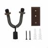 Guitar Wall Hanger Walnut Space-Saving for Home Studio, Music Room