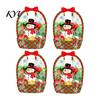 Candy Bags with Handle 2/4/6Pcs Clear Gift Bag for Halloween Christmas, Goodie Treat Holders Handle, Resealable Sealed Pouch Holiday Party Favors