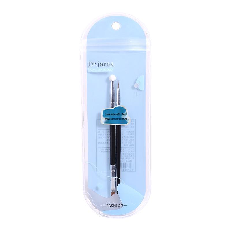 

Кисть для консилера и теней с двойным концом от Мао Лаоши для темных кругов, акне, носослезных борозд и пигментных пятен - Модель DJ-217