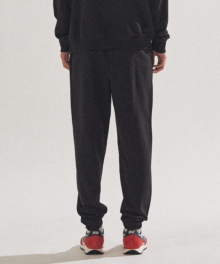 PALAP Signature Logo Embroidered Training Jogger Pants_Pl24S3Pt009_Bk