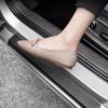 4ks Samolepky z uhlíkových vláken na prah dveří auta Pro JETOUR X70 X90 PLUS X70S X70M X95 Samolepka s ochranou proti poškrábání