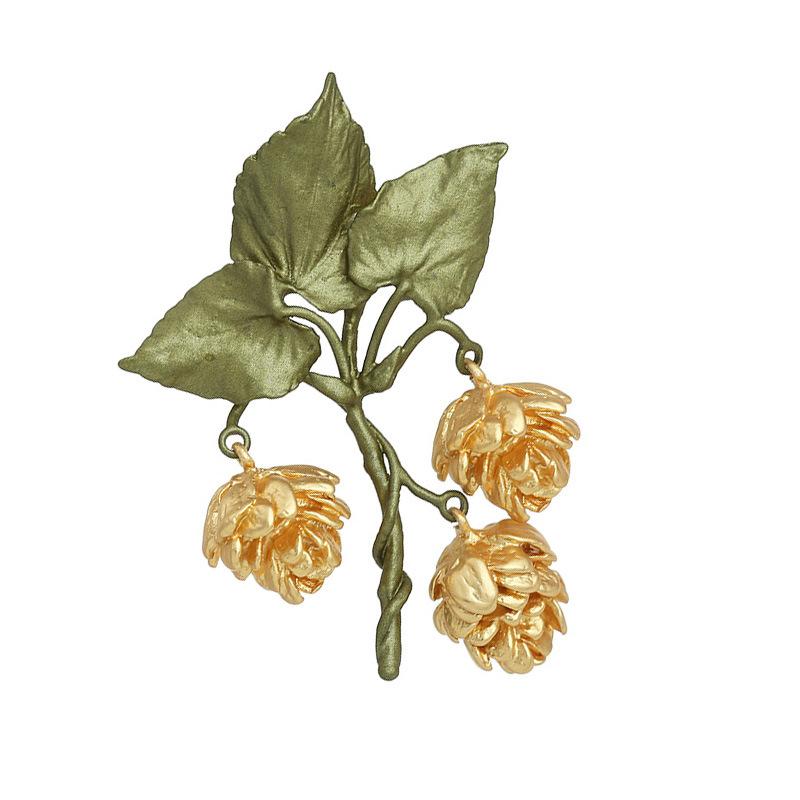 

Креативная брошь-булавка Женская Праздничная Вечеринка Мероприятие Свадебное Торжество Платье Шелковый Шарф Цветок Лист Корсаж Броши Женские УкрашенияЦветок