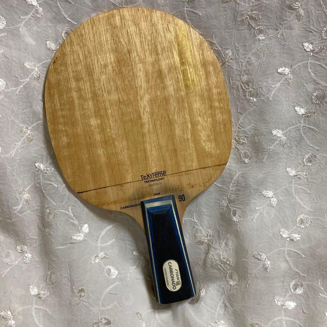 Used STIGA Table Tennis Racket Pen Carbonade 90 Chinese Style