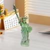 Desktop Statue of Liberty Resin Liberty Goddess Figurine USA Style Goddess Collection Home Office Decoration Gift for Family Friends