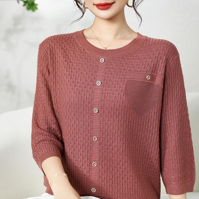 QingHe Cashmere Women's 30% Cashmere Sweater - Soft & Warm Wool Blend Pullover