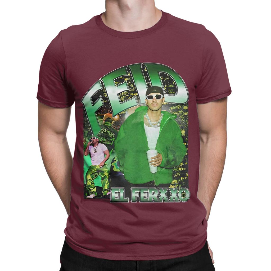 Feid Ferxxo Funny 100 Cotton TShirt Feid Tops Tees For Unisex