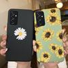 For Samsung A82 Phone Case Butterfly Lavender Matte Cover For Samsung Galaxy A82 A 82 Funda Soft Silicone Shockproof Bumper Capa