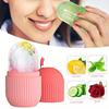 4pcs Ice Roller for Face Facial Roller Massager (De-Puff Eye Bags) Reusable Silicone Face/Neck Ice Mold for Naturally Skin Care