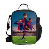 Borse Pranzo L-Lamin Yamal Sacchetti Conservazione Cibo Borsa Termica Stella del Calcio Contenitore Pranzo Isolato Borsa a Tote Anti-perdita Scatola Pranzo