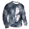 Vintage Print Men T-Shirts Samurai Pattern Knights Templar 3D Top Cotton Tee Streetwear Autumn Long Sleeve Oversized T Shirt 5XL