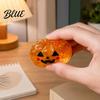 Angstlösende Schreibtischspielzeuge Halloween Glitzer Quetschball Stressball TPR Langsam aufsteigendes Fidget Toy Geschenk für Kinder Geist Kürbis Augapfel Knödel